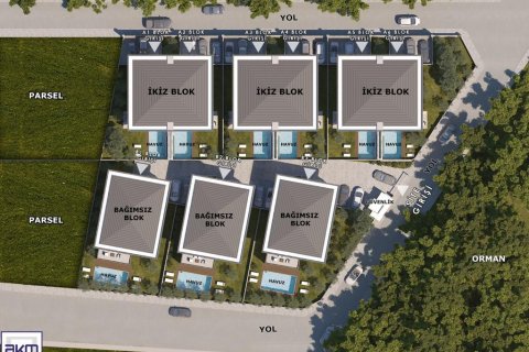 Продажа виллы  в Кепезе, Анталье, Турция 5 комн., 338м2, №60193 – фото 2