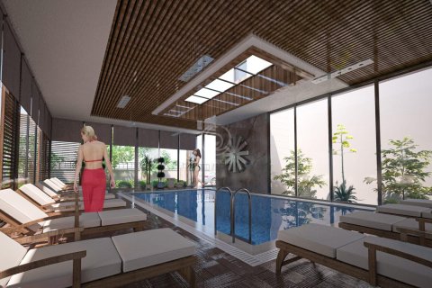 Жилой комплекс Ecology Corner Residence &#8212; авторский архитектурный проект в 550 м от набережной и пляжей  в Аланье, Анталья, Турция №55992 – фото 14