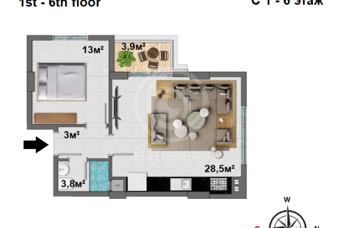 Жилой комплекс White Life III: резиденция класса &#171;люкс&#187; в стильном квартале новейшей застройки  в Аланье, Анталья, Турция №55999 – фото 17