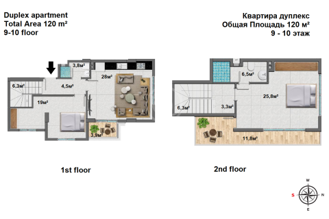 Жилой комплекс White Life III: резиденция класса &#171;люкс&#187; в стильном квартале новейшей застройки  в Аланье, Анталья, Турция №55999 – фото 20