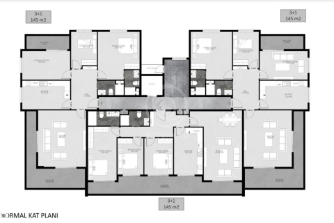 Жилой комплекс Oba Lumion Residence &#8212; готовые квартиры в Обе с большой площадью  в Аланье, Анталья, Турция №56111 – фото 16