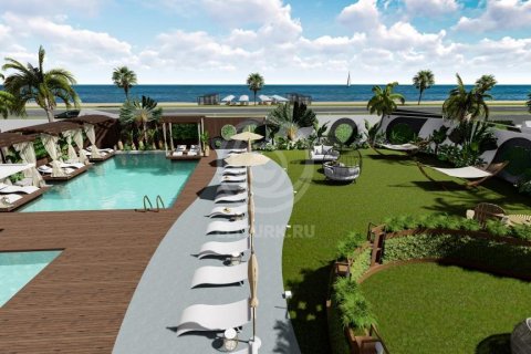 Жилой комплекс NOVIS BEACH RESİDENCE &#8212; архитектурный проект на первой линии моря  в Аланье, Анталья, Турция №56040 – фото 7