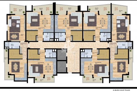 Продажа квартиры  в Оба, Анталье, Турция 1+1, 52м2, №63849 – фото 28