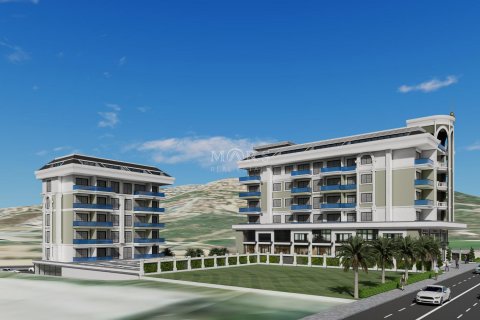 Жилой комплекс Modern residential complex in Kargicak area near the sea  в Аланье, Анталья, Турция №68513 – фото 4