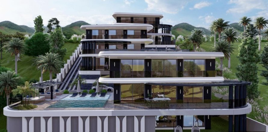 Жилой комплекс Arcadia View Villa  в Аланье, Анталья, Турция №67937