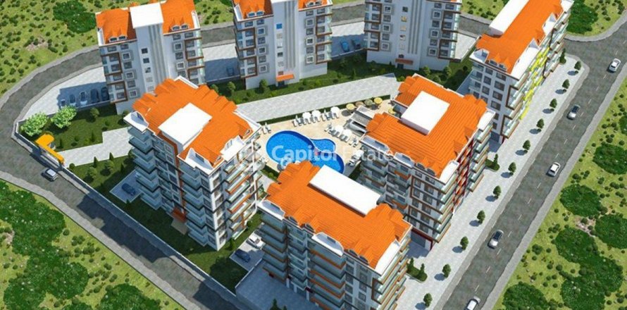 Квартира  1+3 в Анталье, Турция №74398