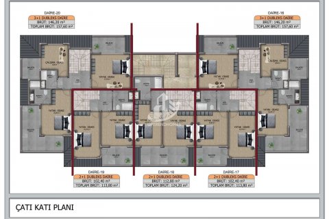 Продажа квартиры  в Кестеле, Анталье, Турция 1+1, 58м2, №76502 – фото 22