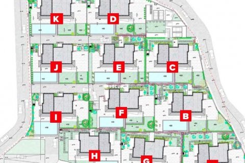 Продажа виллы  в Ялыкаваке, Мугле, Турция 4 комн., 497м2, №83546 – фото 16