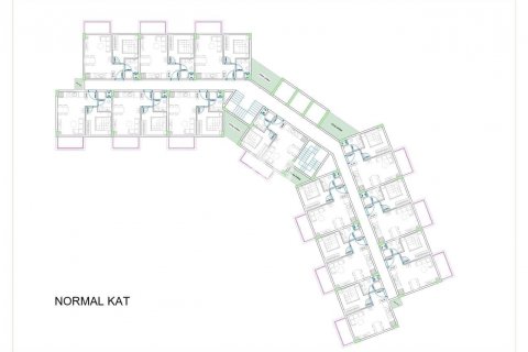 Продажа квартиры  в Газипаше, Анталье, Турция 1+1, 51м2, №80174 – фото 16