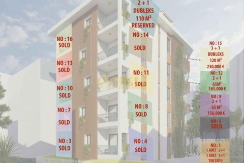 Продажа квартиры  в Аланье, Анталье, Турция 2+1, 65м2, №83805 – фото 9