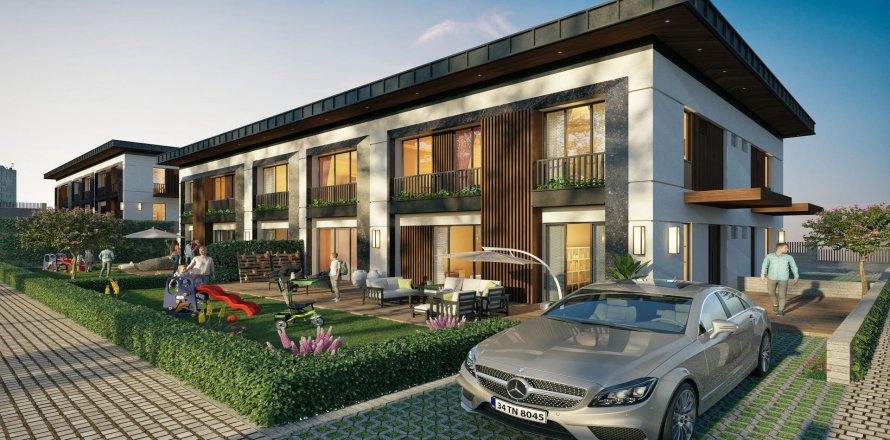 Вилла в Artea Bahcesehir 6+1, Башакшехир, Стамбул, Турция №84561