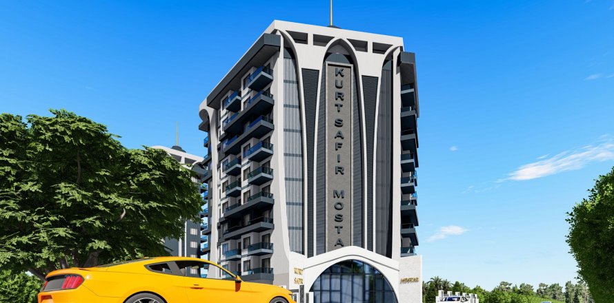 Квартира в Mostar Residence 1+1, Авсаллар, Анталья, Турция №84123