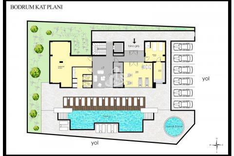 Продажа квартиры  в Аланье, Анталье, Турция 1+1, 57м2, №85183 – фото 6